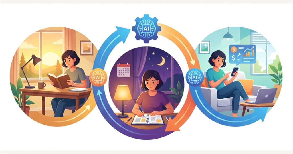 3つのパターンを組み合わせた、実践的な勉強の流れ