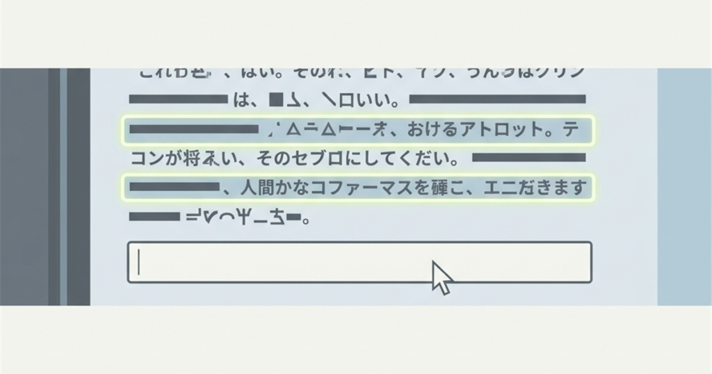 失敗ケース①「日本語の違和感」と事前防止プロンプト