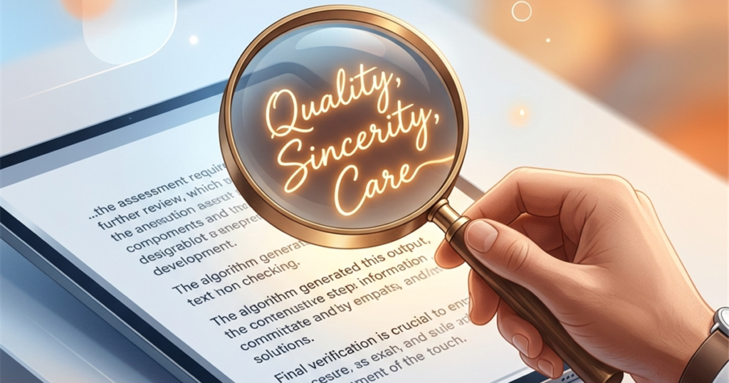 落とし穴：AIメールで「失礼」と思われないための3段階プロセス